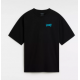 T-SHIRT V HAND LOOSE - BLACK