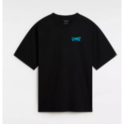 T-SHIRT V HAND LOOSE - BLACK