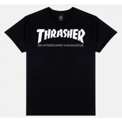 T-SHIRT THRASHER SKATE MAG - BLACK