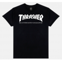 T-SHIRT THRASHER SKATE MAG - BLACK