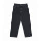 PANTALON RAVE GROS DENIM - BLACK RAW