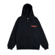 SWEAT RAVE RSS ZIP HOODIE - BLACK