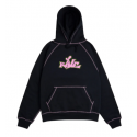 SWEAT RAVE DEKCIW HOODIE - BLACK