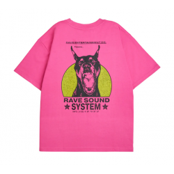 T-SHIRT RAVE RSS - HOT PINK