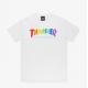 T-SHIRT THRASHER RAINBOW MAG SS - WHITE