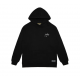 SWEAT JACKER VACATION HOODIE - BLACK