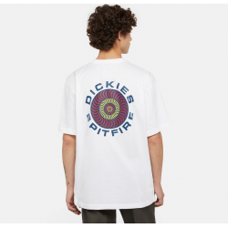 T-SHIRT DICKIES X SPITFIRE - WHITE