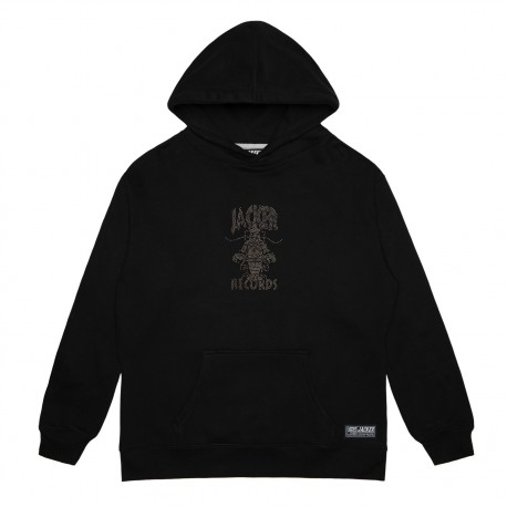 SWEAT JACKER LOBSTER SERVICE HOODIE - BLACK