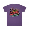 T-SHIRT JACKER LOBSTER SERVICE - PURPLE