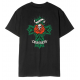 T-SHIRT SANTA CRUZ DRESSEN ROSE CROSS 2 - BLACK