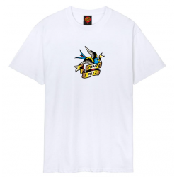 T-SHIRT SANTA CRUZ SOMMER SPARROW FRONT - WHITE