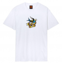 T-SHIRT SANTA CRUZ SOMMER SPARROW FRONT - WHITE