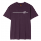 T-SHIRT SANTA CRUZ OPUS DOT STRIPE - BLACKCURRANT