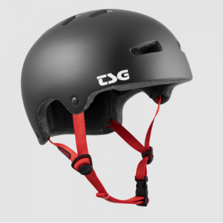 CASQUE TSG SUPERLIGHT SOLID COLOR - SATIN BLACK