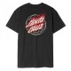 T-SHIRT SANTA CRUZ GLOBAL FLAME DOT - BLACK