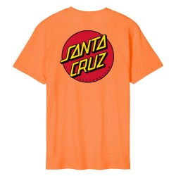 T-SHIRT SANTA CRUZ CLASSIC DOT CHEST - WASHED APRICOT