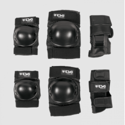 KIT DE PROTECTION TSG SKATE JUNIOR - BLACK