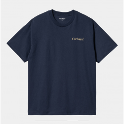 T-SHIRT CARHARTT WIP FOLD DUCK - AIR FORCE BLUE