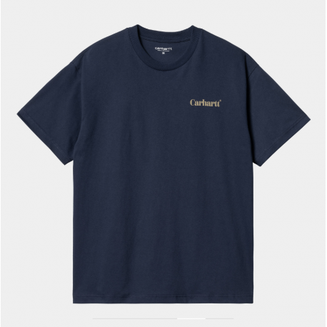 T-SHIRT CARHARTT WIP FOLD DUCK - AIR FORCE BLUE