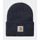 BONNET CARHARTT WIP ACRYLIC WATCH HAT - AIR FORCE BLUE