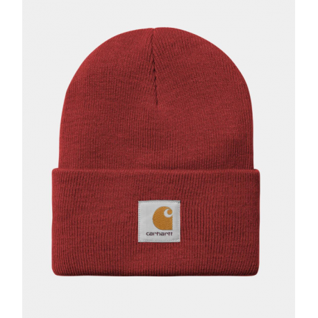 BONNET CARHARTT WIP ACRYLIC WATCH HAT - SCARLET