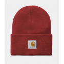 BONNET CARHARTT WIP ACRYLIC WATCH HAT - SCARLET