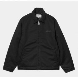 VESTE CARHARTT WIP MODULE SCRIPT JACKET - BLACK WHITE