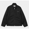 VESTE CARHARTT WIP MODULE SCRIPT JACKET - BLACK WHITE