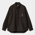 CHEMISE CARHARTT WIP TRUMAN - CHOCOLATE BLACK