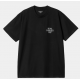 T-SHIRT CARHARTT WIP HOTEL KEYS - BLACK WHITE