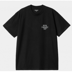 T-SHIRT CARHARTT WIP HOTEL KEYS - BLACK WHITE