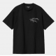 T-SHIRT CARHARTT WIP PENCIL - BLACK WHITE