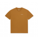 T-SHIRT LAST RESORT AB ATLAS MONOGRAM - GOLDEN BROWN WHITE