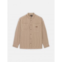 CHEMISE DICKIES HICKORY LS - MUSHROOM