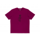 T-SHIRT AND FEELINGS SPLIT TEE - PURPLE