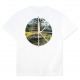 T-SHIRT POLAR FILL LOGO BURNSIDE 2084 - WHITE