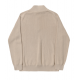 SWEAT HELAS DIPLOMA QUARTER ZIP KNIT - BEIGE