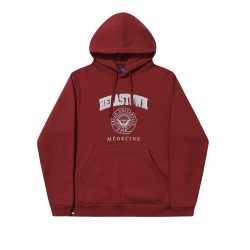 SWEAT HELAS HELASTOWN HOODIE - BURGUNDY