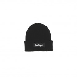 BONNET AND FEELINGS STRIPE LOGO - BLACK