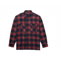 CHEMISE DICKIES X SPITFIRE FLANNEL SHIRT - RED OCHRE