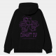 SWEAT CARHARTT WIP HOODED THINK TANK JACKET - BLACK PURPLE