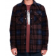 SURCHEMISE VOLCOM BOWERED FLEECE LS - MERLOT