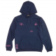 SWEAT AND FEELINGS BANKS CUSTOM HOODIE - NAVY