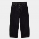 PANTALON CARHARTT WIP BRANDON - BLACK STONE WASHED