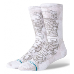 CHAUSSETTES STANCE DJ TROOPER CREW - BLACK 