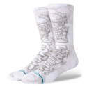 CHAUSSETTES STANCE DJ TROOPER CREW - WHITE