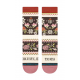 CHAUSSETTES STANCE MISTLING TOES CREW - DUSTY ROSE