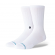 CHAUSSETTES STANCE ICON 3 PACK - WHITE