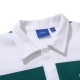 POLO HELAS YARD LS POLO - WHITE GREEN