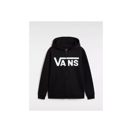 SWEAT VANS CLASSIC II FULL ZIP JUNIOR - BLACK